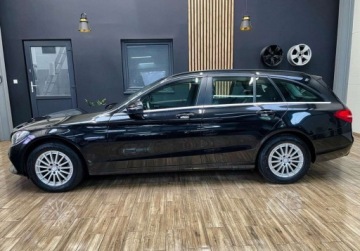 Mercedes Klasa C W205 Kombi 200 BlueTEC 136KM 2015 Mercedes-Benz Klasa C 200d MANUAL gwarancja bezwypadkowy SKORA 1.6, zdjęcie 11