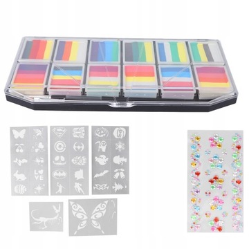 Набор для рисования лица из 12 цветов