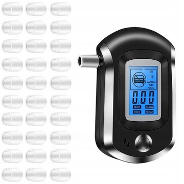 CYFROWY LCD PRECYZYJNY TESTER ALKOHOLU ALKOMAT
