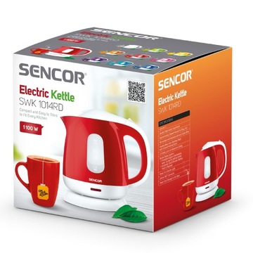 Электрический чайник Sencor SWK 1014RD 1L красный