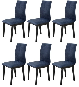 6 krzeseł tapicerowanych ELEGANCKIE i WYGODNE kolor do wyboru