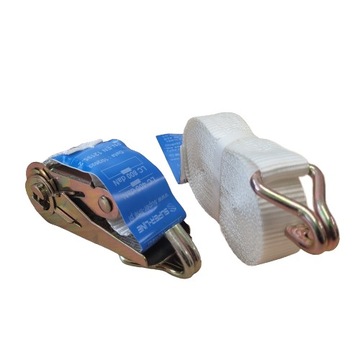 Pas Transportowy 25mm / 12m (KOMPLET) - BIAŁY