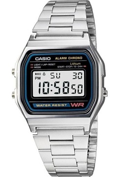 ZEGAREK MĘSKI CASIO RETRO VINTAGE BRANSOLETA FUNKCJE