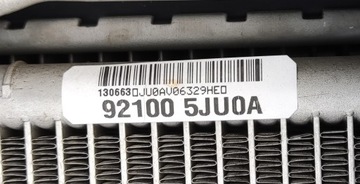 KOMPLET CHLADIČ POUZDRO VENTILÁTOR NISSAN NAVARA IV D23 NP300 2.3 DCI 15-