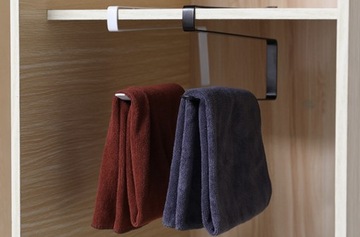 МЕТАЛЛИЧЕСКАЯ КУХОННАЯ ВЕШАЛКА ДЛЯ ЧЕРНОГО БУМАЖНОГО ПОЛОТЕНЦА