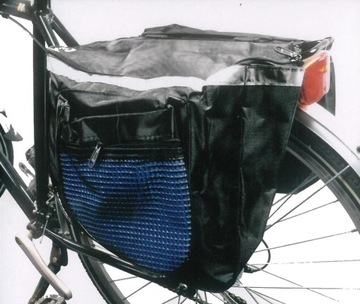 TORBA ROWEROWA Podwójna na Bagażnik Sakwa DUNLOP