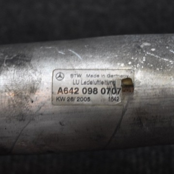 A6420980707 PRAVÝ PŘÍVOD INTERCOOLER MERCEDES-BENZ M W164