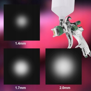HVLP краскопульт Сопло 1,4 1,7 2 2,5 мм бак