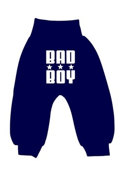 Spodnie bawełniane bezuciskowe BAD BOY 92