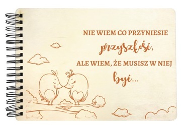 PREZENT NA WALENTYNKI ALBUM GRAWER DLA NIEJ NIEGO RÓŻNE WZORY UPOMINEK PARY