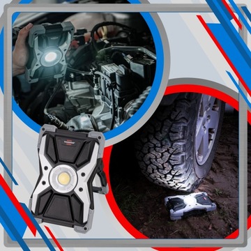 Аккумуляторная рабочая лампа RUFUS 3000лм IP65