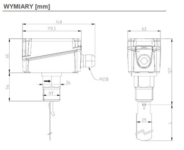 Czujnik przepływu, Nenutec model SF-1K