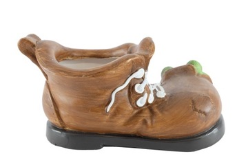 КЕРАМИЧЕСКАЯ ФИГУРКА, ОБУВЬ, КРЫШКА ДЛЯ ЦВЕТОЧНОГО ГАЗОНКА