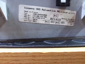 Счетчики и часы для MAN