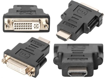 DIGITUS Adapter PRZEJŚCIÓWKA HDMI DVI-I 60Hz 1080p