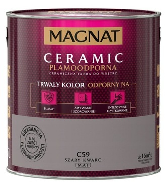 FARBA MAGNAT CERAMIC 2,5L SZARY KWARC