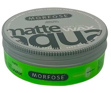 MORFOSE MATTE AQUA HAIR GEL WAX WOSK MATOWY DO STYLIZACJI WŁOSÓW 175ML