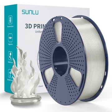 SUNLU PLA 1.75mm 1kg Transparent / Transparentny