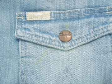 Męska kurtka jeansowa WRANGLER Regular Jacket r. S