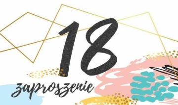 Запрошення на 18 День народження 18tke Преміум, 5 шт.