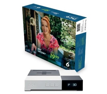 Telewizja na kartę pakiet Komfort+ z Filmboxem z dekoderem Canal+ TNK