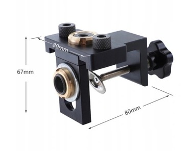 Шаблон 3-в-1 для эксцентриков для сверления дюбелей