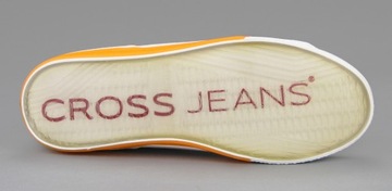 Trampki CROSS Jeans damskie ekos kóra ff2r4043 39