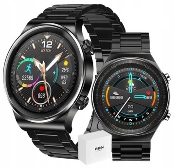 SMARTWATCH MĘSKI ROZMOWY CIŚNIENIE PULS + GRAWER