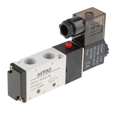 Pneumatyczny elektromagnes powietrza 5-pozycyjny 5/drogowy 1/4 cala BSPT Bl