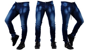 MP0021 r. M Jeansy MĘSKIE RURKI SLIM FIT