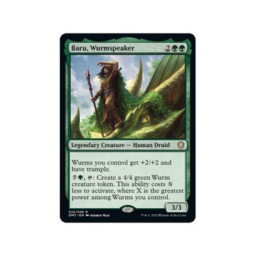 MTG Baru, Wurmspeaker (Rare)