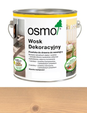 Osmo Wosk dekoracyjny, olej 0,125L Buk parzony