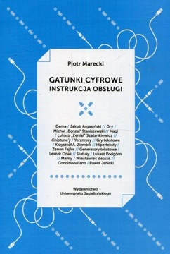 GATUNKI CYFROWE. INSTRUKCJA OBSŁUGI PIOTR.. EBOOK