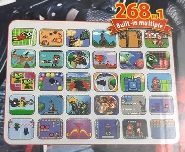 МИНИ-ИГРОВАЯ КОНСОЛЬ 268 В 1 КАК НОВАЯ!