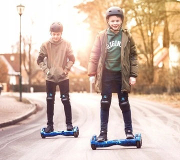 ЭЛЕКТРИЧЕСКИЙ СКЕЙТБОРД HOVERBOARD СВЕТОДИОДНАЯ ДОСКА 6,5 ФУТОВ