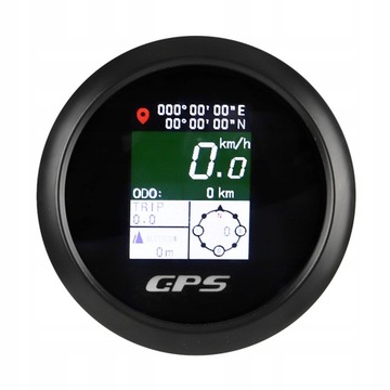 85-мм GPS-спидометр, 9-32 В, TFT-экран, цифровой
