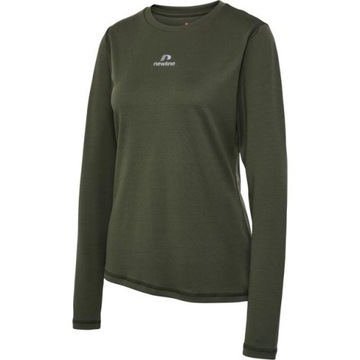 NEWLINE KOSZULKA SPORTOWA DŁUGI RĘKAW OKRĄGŁY DEKOLT LOGO YVC HMR__M