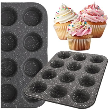 FORMA BLACHA NA MUFFINKI DO PIECZENIA 12 BABECZEK
