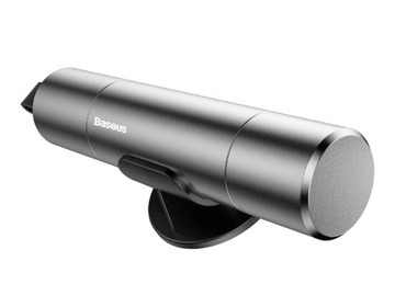 АВТОМОБИЛЬНЫЙ СПАСАТЕЛЬНЫЙ КОМПЛЕКТ BASEUS МОЛОТОК ОКОННЫЙ МОЛОТОК НОЖ РЕЗКА ДЛЯ РЕМНЯ БЕЗОПАСНОСТИ