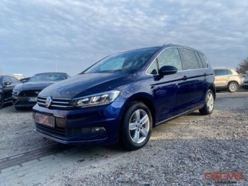 Volkswagen Touran III 1.4 TSI 150KM 2017 Volkswagen Touran 1.4 tsi 150 KM pasek nowy polski salon high line f-k VAT, zdjęcie 2