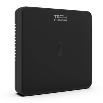 TECH C-8R Bezprzewodowy czujnik pokojowy CZARNY