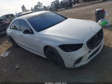 Mercedes Klasa S W223/V223 2023 Mercedes-Benz Klasa S 500 4matic, 2023r., 4x4, 3.0L 3.0 Hybryda 429KM, zdjęcie 1