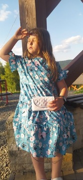СУМКА ДЛЯ ДЕВОЧКИ, НА ЦЕПИ, БЕЛАЯ эко-кожа