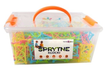 Clever Construction Boxes Manual 320 Pieces Building