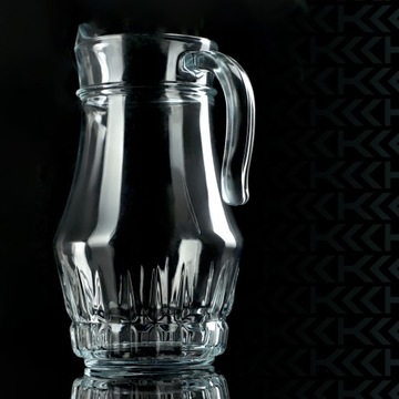 DZBANEK DO WODY NAPOJÓW SOKU SZKLANY 1,5L