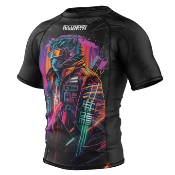 Rashguard Extreme Hobby męski Koszulka Sportowa CYBER ANIMALS XL TIGER