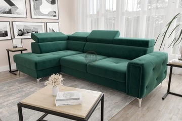 Narożnik Rogówka Rozkładana Sofa Meble Górecki