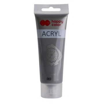 FARBA AKRYLOWA 75ML SZARY 80 HAPPY COLOR