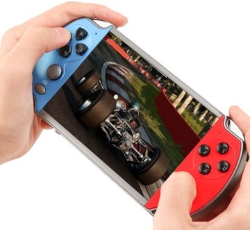 ПОРТАТИВНАЯ КОНСОЛЬ X7 PLUS, 1000 РЕТРО-ИГР, НАУШНИКИ AUX MINI PSX, 8 ГБ, 5,1 ДЮЙМА