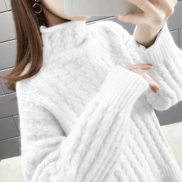 Autumn Women Turtleneck Sweater Pullover High Qual